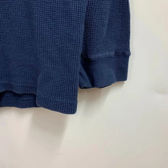 Ralph Lauren Chaps Mens Graphic Outdoor Adventure Cotton Waffle Long Sleeve SZ L - Picture 5 of 12